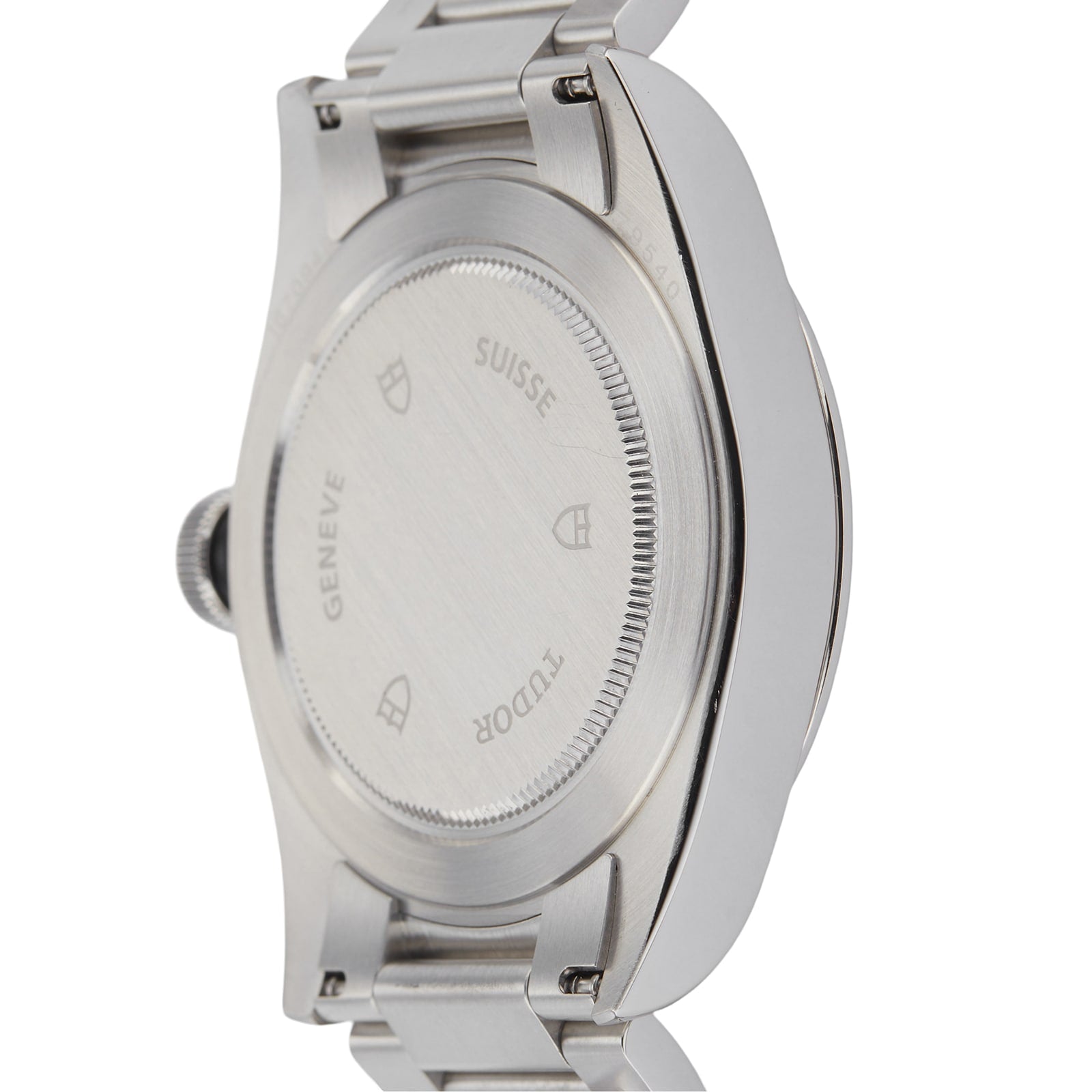 Tudor Black Bay Automatic Black Dial Silver Steel Strap Watch for Men - M79540-0001