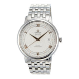 Omega De Ville Prestige Co Axial Silver Dial Silver Steel Strap Watch for Men - 424.10.40.20.02.004
