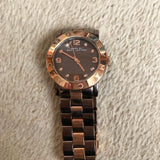 Marc Jacobs Amy Grey Dial Two Tone Steel Strap Watch for Women - MBM3195