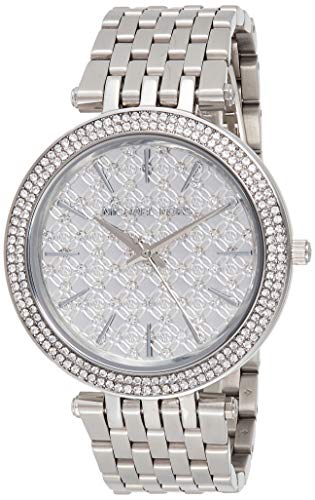 Michael Kors Darci Silver Dial Silver Steel Strap Watch for Women - MK3404