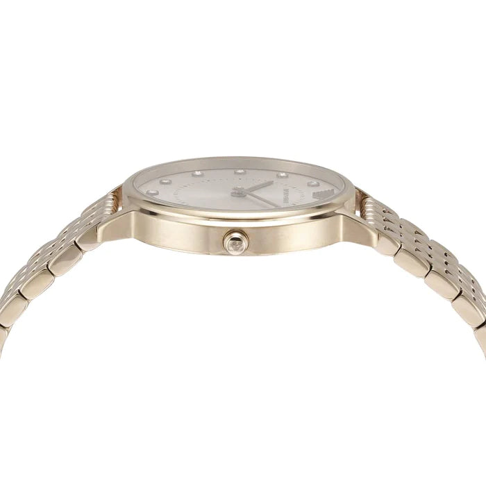 Emporio Armani Dress Quartz Rose Gold Dial Rose Gold Steel Strap Watch For Women - AR11062