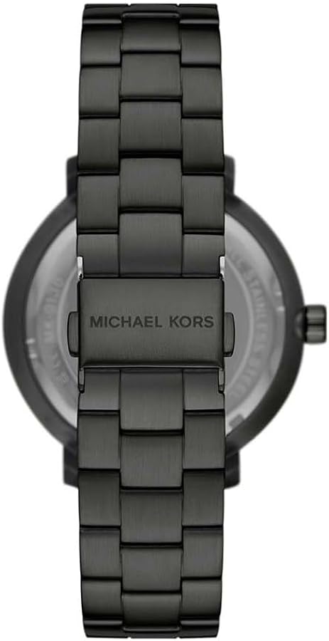Michael Kors Blake Three-Hand Black Dial Black Steel Strap Watch for Men - MK9135