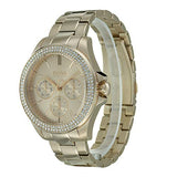 Hugo Boss Premiere Rose Gold Dial with DIamonds Rose Gold Steel Strap Watch for Women - 1502443