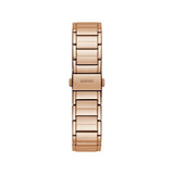 Guess Fusion Chronograph Rose Gold Dial Rose Gold Steel Strap Watch for Women - GW0552L3