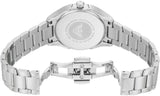 Emporio Armani Valeria Quartz Mother of Pearl Dial Silver Steel Strap Watch For Women - AR11030