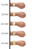 Michael Kors Runway Pavé Chronograph White Dial White Acetate Strap Watch for Women - MK7476