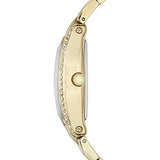 Fossil Wallace Gold Tone Dial Gold Steel Strap Watch for Women - ES3176