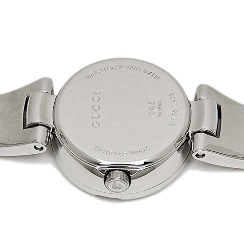 Gucci Guccisima Quartz Black Dial Silver Steel Strap Watch For Women - YA134501