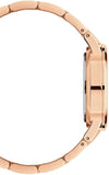 Daniel Wellington Iconic Link Emerald Green Dial Rose Gold Steel Strap Watch For Women - DW00100421
