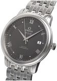 Omega De Ville Prestige Co-Axial Automatic Grey Dial Silver Steel Strap Watch for Men - 424.10.40.20.06.001