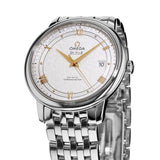 Omega De Ville Prestige Co Axial Silver Dial Silver Steel Strap Watch for Men - 424.10.40.20.02.004