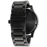 Nixon 51-30 Chrono Black Dial Black Steel Strap Watch for Men - A083-001