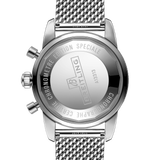 Breitling Superocean Heritage Chronograph 44 Green Dial Silver Mesh Bracelet Watch for Men - A13313121L1A1