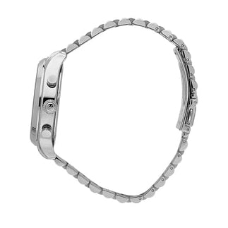 Maserati Epoca Chronograph Black Dial Silver Steel Strap Watch For Men - R8873618017