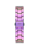 Guess Trend Diamonds Purple Dial Purple Steel Strap Watch for Women - GW0512L4