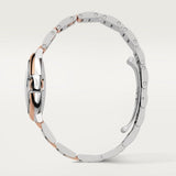 Cartier Ballon Bleu de Cartier Silver Dial Two Tone Steel Strap Watch for Women - W2BB0032