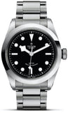 Tudor Black Bay Automatic Black Dial Silver Steel Strap Watch for Men - M79540-0001