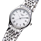 Longines Lyre White Dial Silver Stainless Steel Watch for Women - L4.259.4.11.6