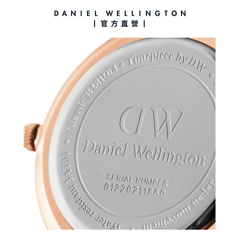 Daniel Wellington Petite Pressed Melrose White Dial Gold Mesh Bracelet Watch For Women - DW00100447
