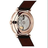 Tissot Carson Premium Powermatic 80 White Dial Brown Leather Strap Watch For Men - T122.407.36.031.00