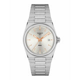 Tissot PRX Silver Dial Silver Steel Strap Watch For Women - T137.210.11.031.00