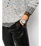 Michael Kors Wyatt White Dial Silver Steel Strap Watch For Women - MK5932