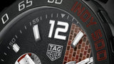Tag Heuer Formula 1 Indy 500 Limited Edition Chronograph Black Dial Black Rubber Strap Watch for Men - CAZ101AD.FT8024