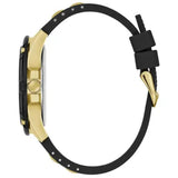 Guess Delta Black Dial Black Rubber Strap Watch for Men - GW0051G2