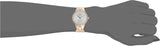Calvin Klein Snake Silver Dial Rose Gold Steel Strap Watch For Women - K6E23646