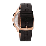 Maserati Traguardo Chronograph Blue Dial Brown Leather Strap Watch For Men - R8871612024