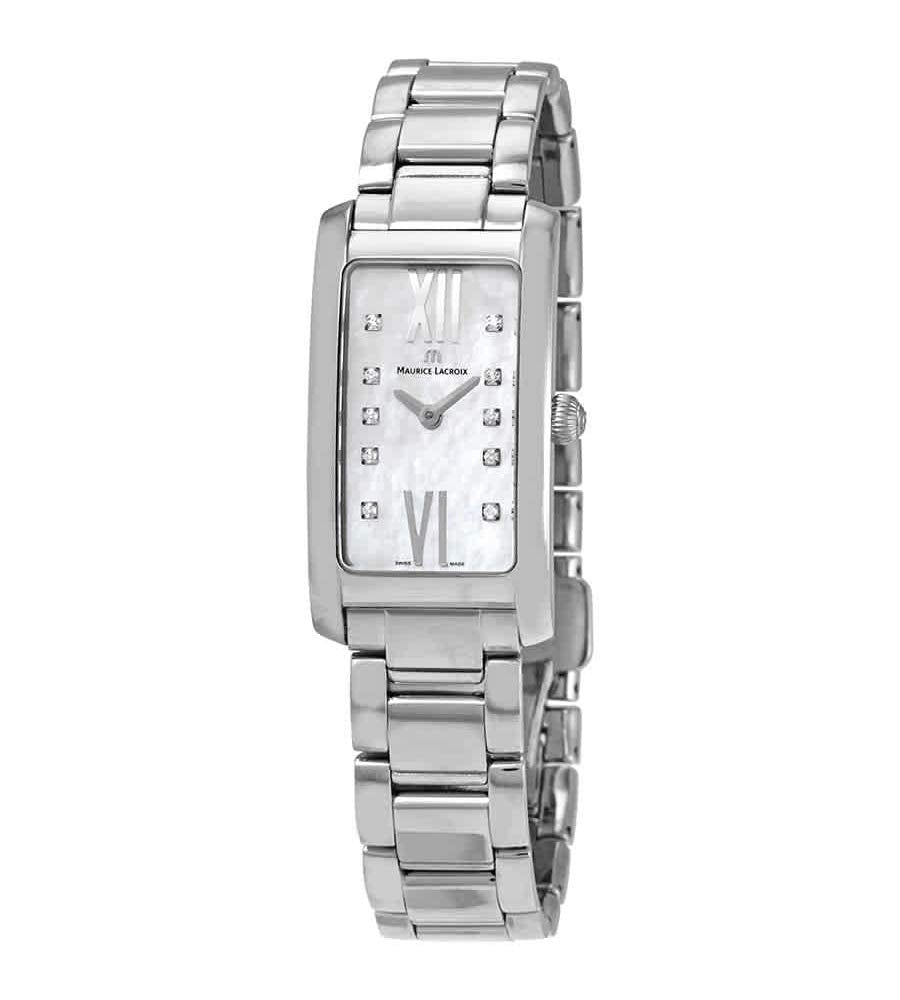 Maurice Lacroix Fiaba Mother of Pearl Dial Silver Steel Strap Watch for Women - FA2164-SS002-170
