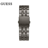 Guess Odyssey Quartz Blue Dial Gunmetal Steel Strap Watch For Men - W1107G5