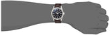 Tissot Gentleman Powermatic 80 Silicium Black Dial Brown Leather Strap Watch For Men - T127.407.16.051.01