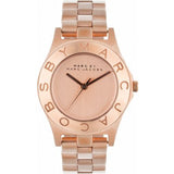 Marc Jacobs Blade Rose Gold Dial Rose Gold Steel Strap Watch for Women - MBM3127