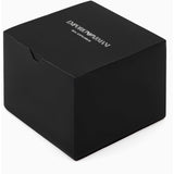 Emporio Armani Sea Explorer Automatic Black Dial Black Silicone Strap Watch For Men - AR60078