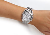 Michael Kors Blair Silver Dial Silver Steel Strap Watch for Women - MK5165