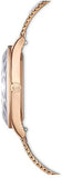 Swarovski Octea Nova Silver Dial Rose Gold Mesh Strap Watch for Women - 5650011