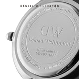 Daniel Wellington Petite Sheffield Black Dial Black Leather Strap Watch For Women - DW00100180