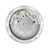 Tissot Chemin Des Tourelles Powermatic 80 Lady Blue Dial Blue Leather Strap Watch For Women - T099.207.16.047.00