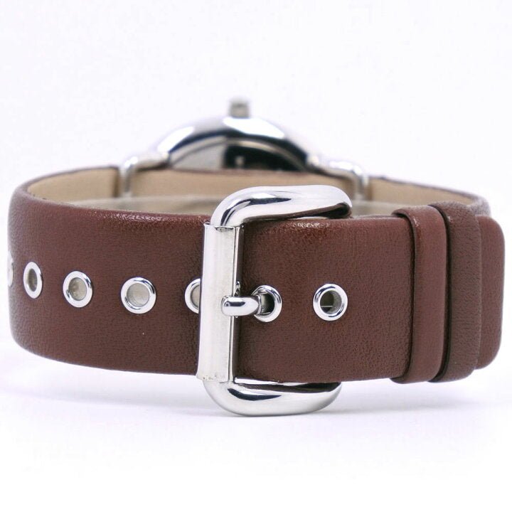 Marc Jacobs Amy Brown Dial Brown Leather Strap Watch for Women - MBM1139