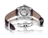 Tissot Gentleman Powermatic 80 Silicium Black Dial Brown Leather Strap Watch For Men - T127.407.16.051.01