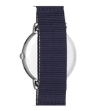 Tissot T Classic Everytime Large White Dial Blue NATO Strap Watch For Men - T109.610.17.037.00