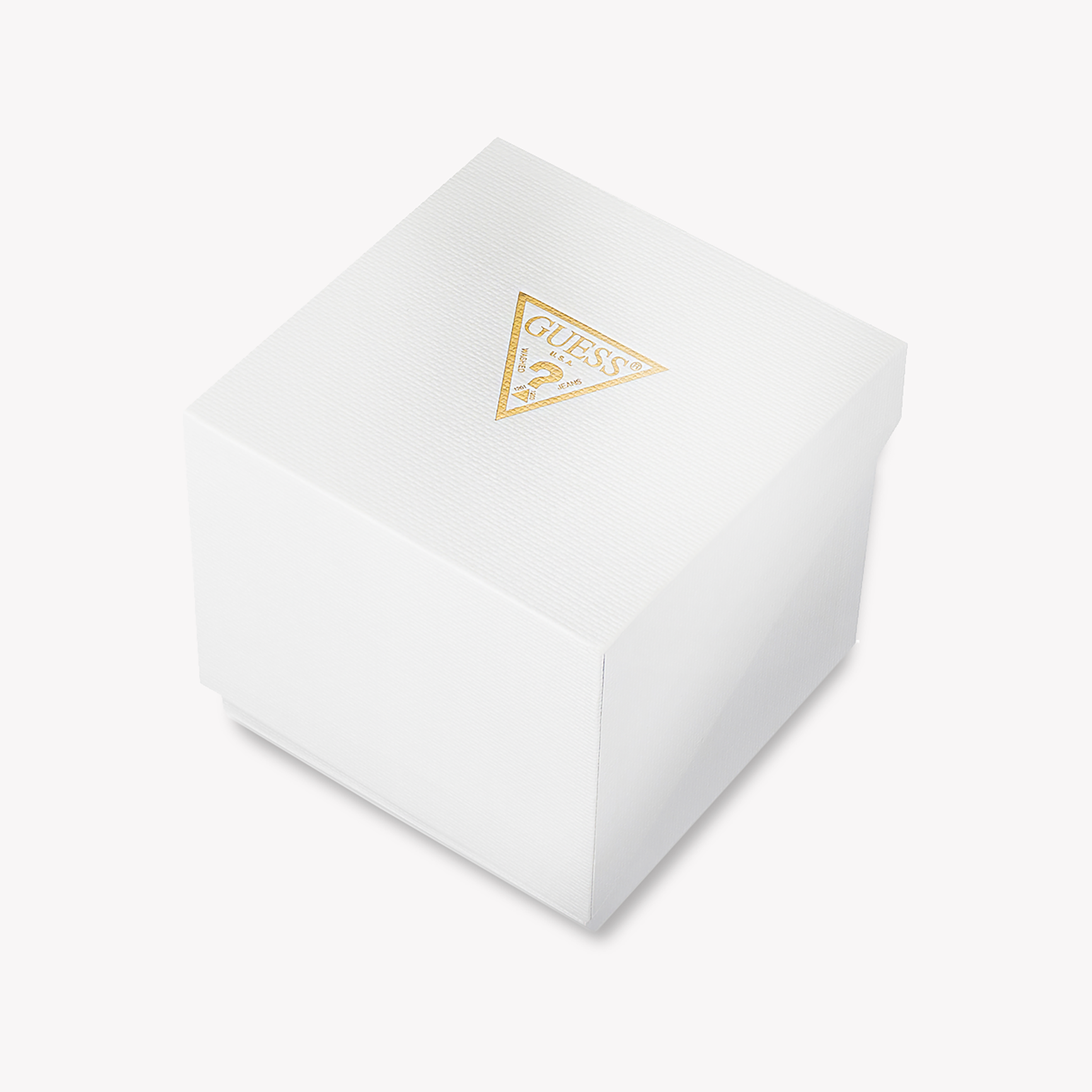 Guess Edge Chronograph Black Dial Gold Steel Strap Watch For Men - GW0539G2