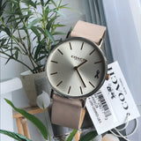 Coach Perry White Dial Pink Leather Strap Watch for Women - 14503128