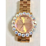 Marc Jacobs Amy Rose Gold Dial Rose Gold Steel Strap Watch for Women - MBM3223