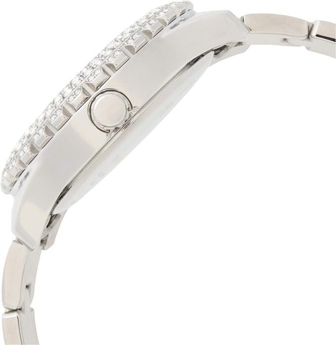 Guess BFF Multifunction Silver Dial Silver Steel Strap Watch for Women - W0231L1