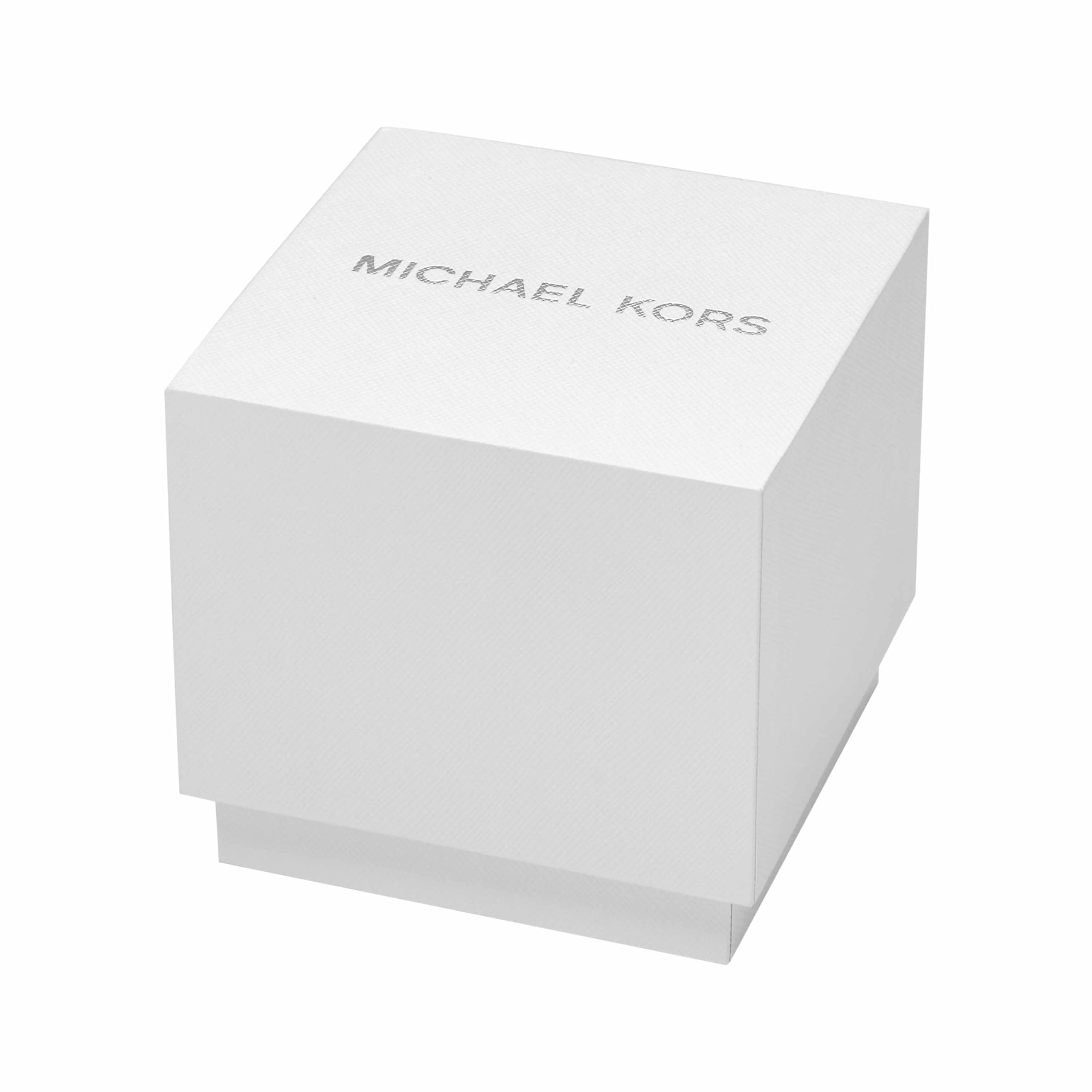 Michael Kors Lexington Chronograph Black Dial Gold Steel Strap Watch for Men - MK9155