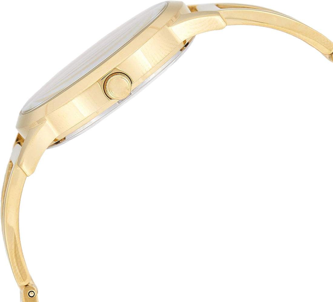 Guess Lola Quartz Gold Dial Gold Steel Strap Watch For Women - W1145L3