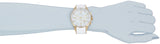 Marc Jacobs Rock Chronograph White Dial White Silicone Strap Watch for Women - MBM2546