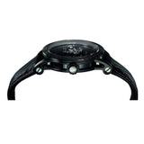 Versace Palazzo Empire Black Dial Black Leather Strap Watch for Men - VERD00218